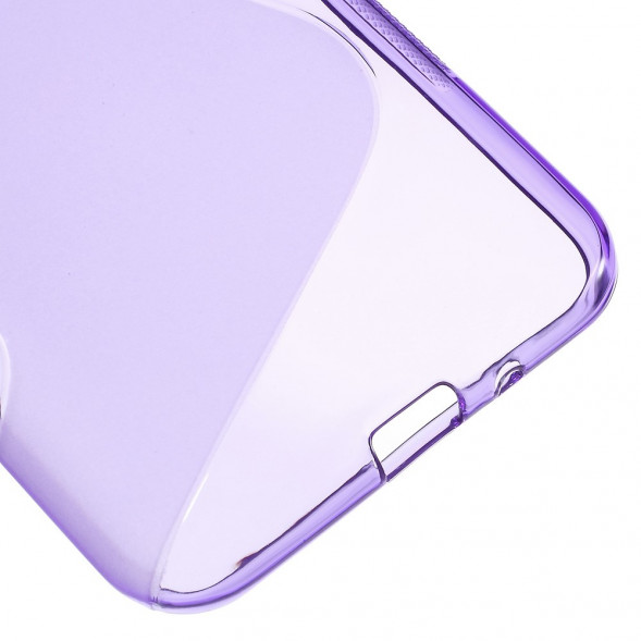 Чехол накладка для Samsung Galaxy J3 2016 J320F (фиолетовый)