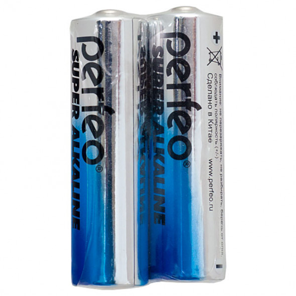 Батарейка пальчиковая AA Perfeo LR6-4P Super alkaline 1.5В