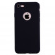 Матовый мягкий чехол для iPhone 8 / 7 (черный)