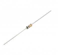 150 Ом 0,25 Вт 5% 8X2 мм Резистор углеродистый