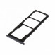 Держатель сим карты SIM лоток для Realme C21, Narzo 50i (Черный)