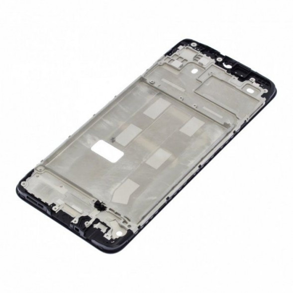Рамка дисплея для OPPO A15 средняя часть корпуса (черная)