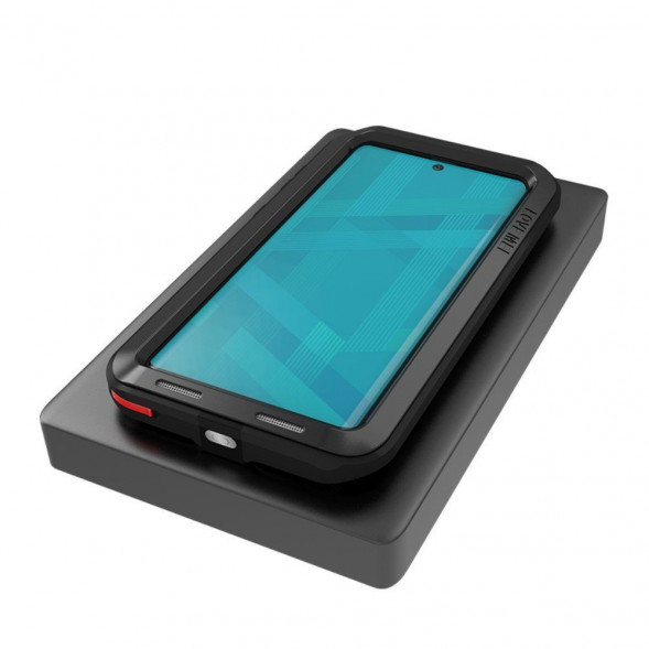 Гибридный чехол Love Mei для Samsung Galaxy Note 10 N970 (черный)