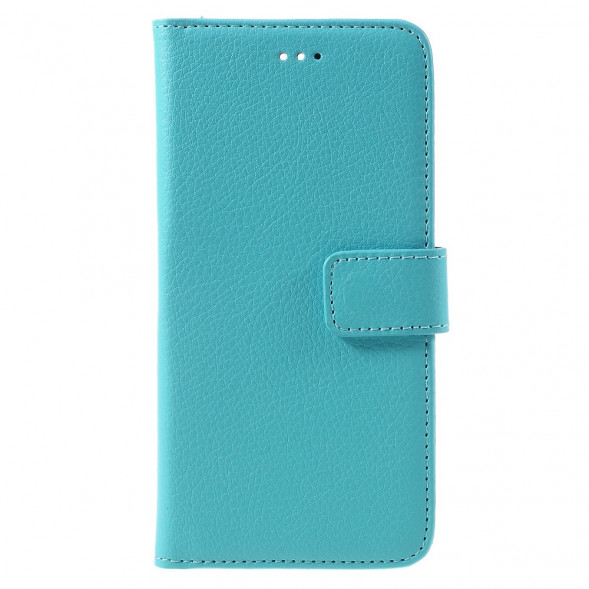 Чехол книжка с визитницей для HTC One A9 (Голубой)