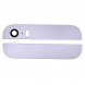 Стеклянные вставки в корпус iPhone 5S (Белый)