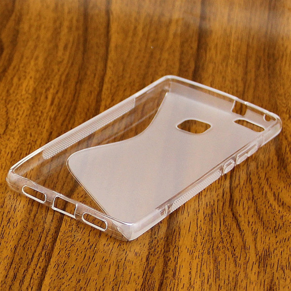 Антискользящий чехол для Huawei P9 (Прозрачный)