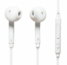 Гарнитура блистер Samsung 3,5мм EG920 (G920, вакуумные спикеры, кл.громкости) (Белая)