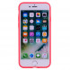 Матовый мягкий чехол для iPhone 8 / 7 (красный)