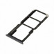 Держатель сим карты SIM лоток для Realme C21Y (Черный)