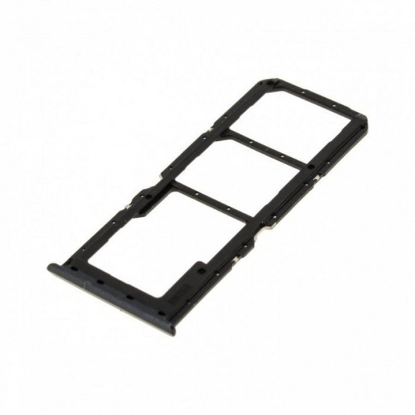Держатель сим карты SIM лоток для Realme C21Y (Черный)