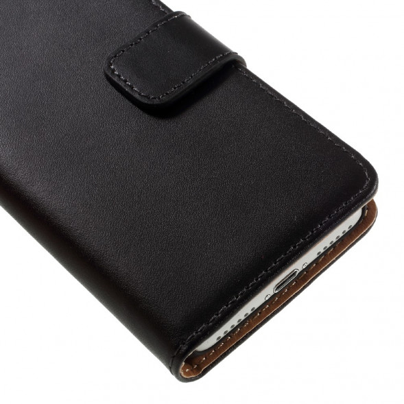 Чехол книжкой с визитницей для iPhone 7, iPhone 8 (черный)