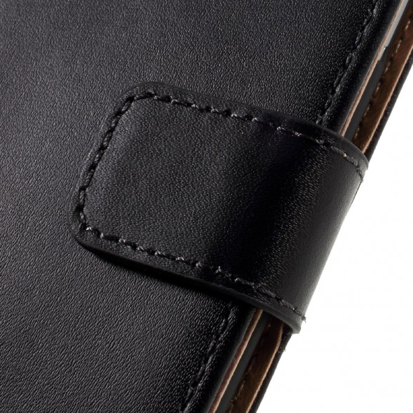 Чехол книжкой с визитницей для iPhone 7, iPhone 8 (черный)