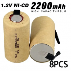 Аккумулятор Ni-Cd Sc 2200Mah 1.2v (2шт)