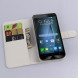 Чехол книжка для Asus Zenfone 2 ZE500CL (белый)