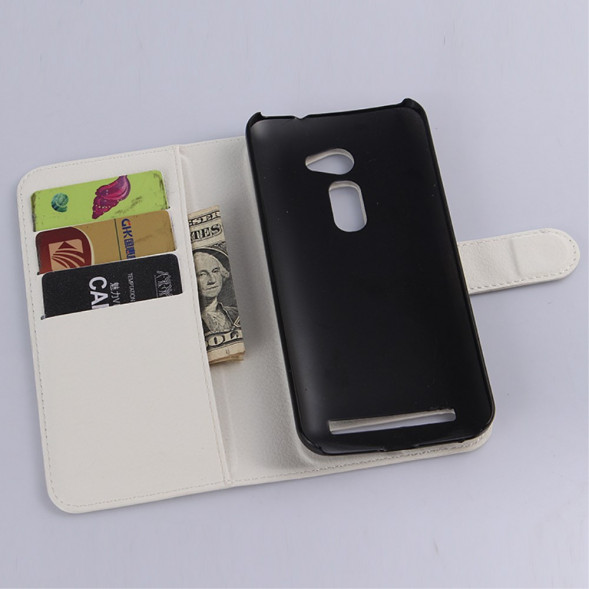 Чехол книжка для Asus Zenfone 2 ZE500CL (белый)