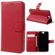 Чехол книжка с визитницей для HTC One A9 (Красный)