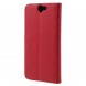 Чехол книжка с визитницей для HTC One A9 (Красный)