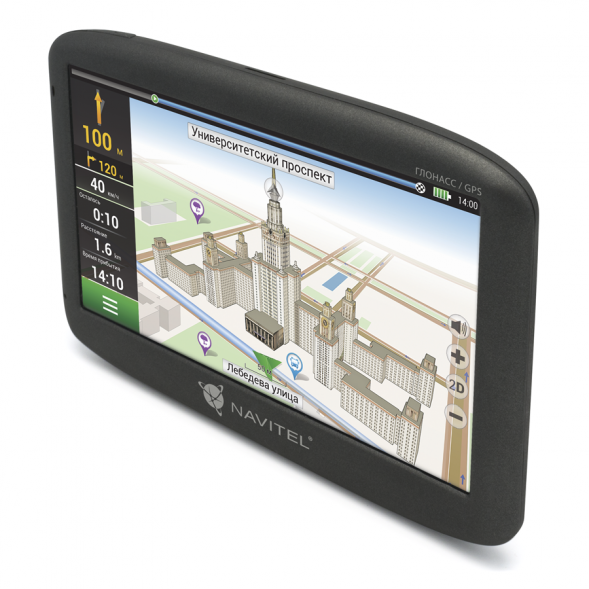 Навигатор Navitel G500 Спутниковый GPS навигатор + карты