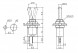 SMTS-101 on-off Тумблер переключатель