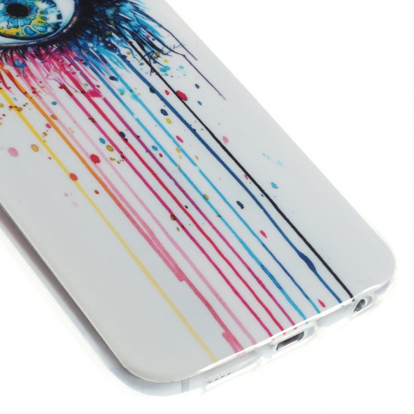 Силиконовый чехол для Samsung Galaxy S6 G920 (глаз)