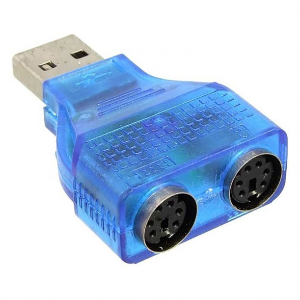 USB to 2 PS/2 Переходник USB на PS/2