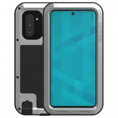 Гибридный чехол Love Mei для Samsung Galaxy Note 10 N970 (серебряный)