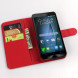 Чехол книжка для Asus Zenfone 2 ZE500CL (красный)