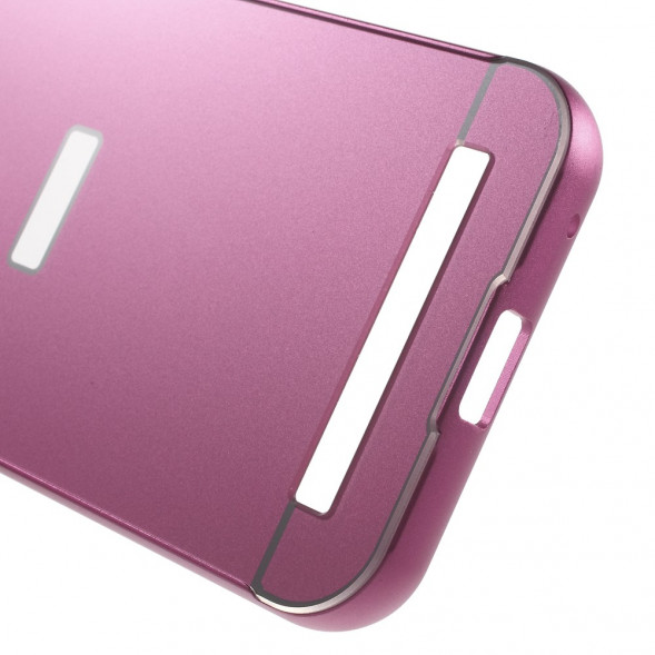 Чехол бампер для Asus Zenfone 2 Laser ZE500KL (Малиновый)