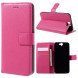 Чехол книжка с визитницей для HTC One A9 (Малиновый)