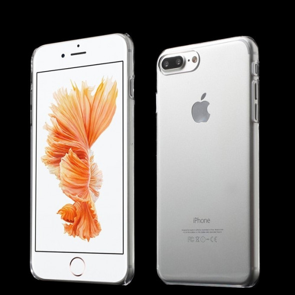 Прозрачный пластиковый чехол для iPhone 7 Plus