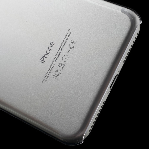 Прозрачный пластиковый чехол для iPhone 7 Plus