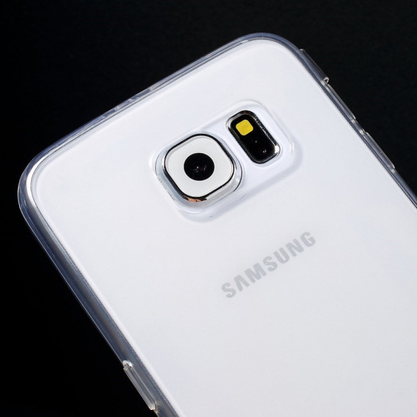 Прозрачный двухсторонний чехол для Samsung Galaxy S6 G920