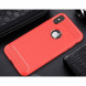 Чехол Carbon Fibre для iPhone X (красный)