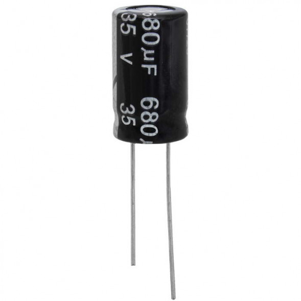 Конденсатор 680 UF 35V 105*C 10*17 (JWCO)