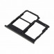 Контейнер SIM для Samsung A013 Galaxy A01 Core (Черный)