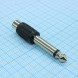 SZC-0142 / 6.35 mono-RCA jack Переходник из jack 6.35 на RCA