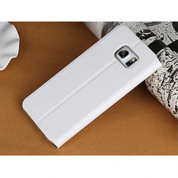 Чехол Usams с окном информации для Samsung Galaxy S6 EDGE+ G928 (Белый)