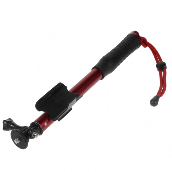 Ручной селфи монопод KD-805 для камеры GoPro (Красный)