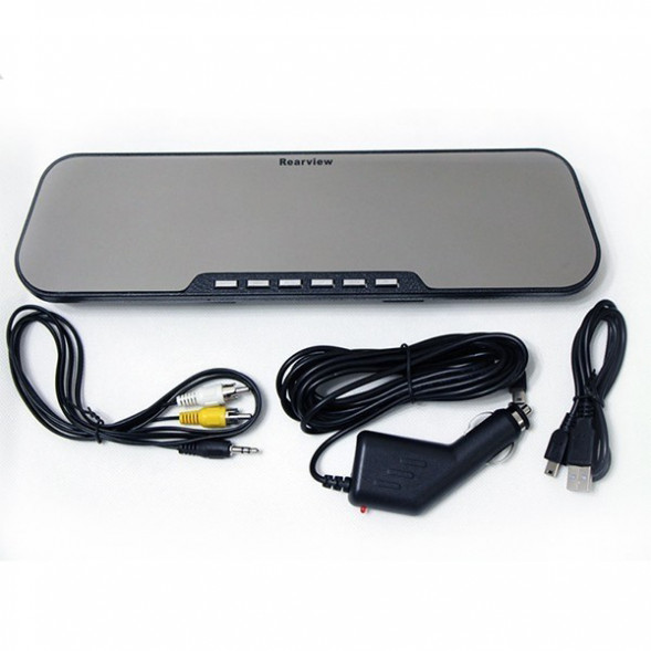 Videoregistrator v vide zerkala DVR F8 - Full HD