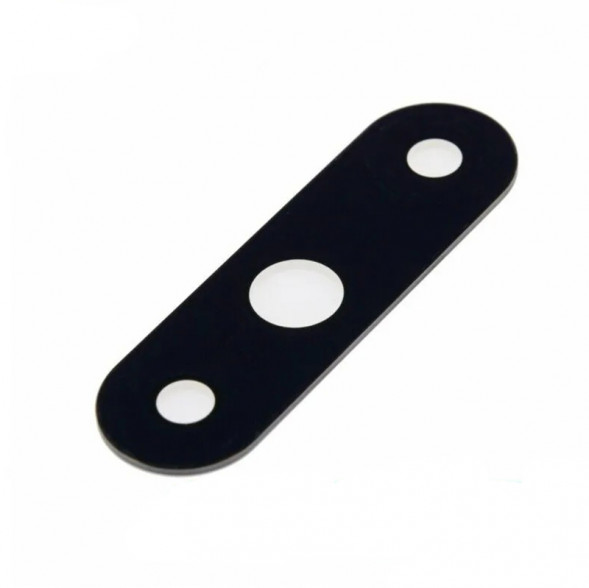 Стекло задней камеры для Realme C3 (без рамки) (Черный)