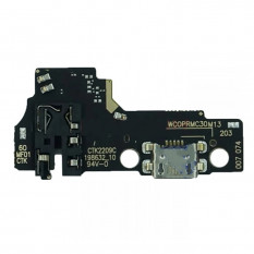 Шлейф для Realme C30 плата на разъем зарядки, гарнитуры, микрофон
