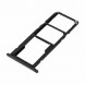 Контейнер SIM лоток для Samsung  A025F Galaxy A02s (Черный)