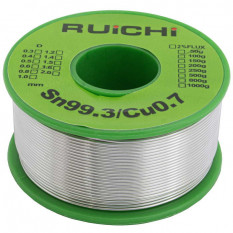 Припой Sn99.3/Cu0.7 d0.8mm 100g