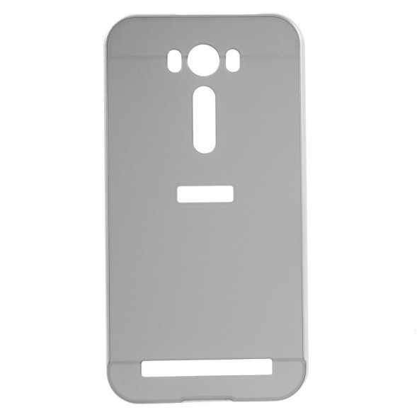 Чехол бампер для Asus Zenfone 2 Laser ZE500KL (Серебристый)