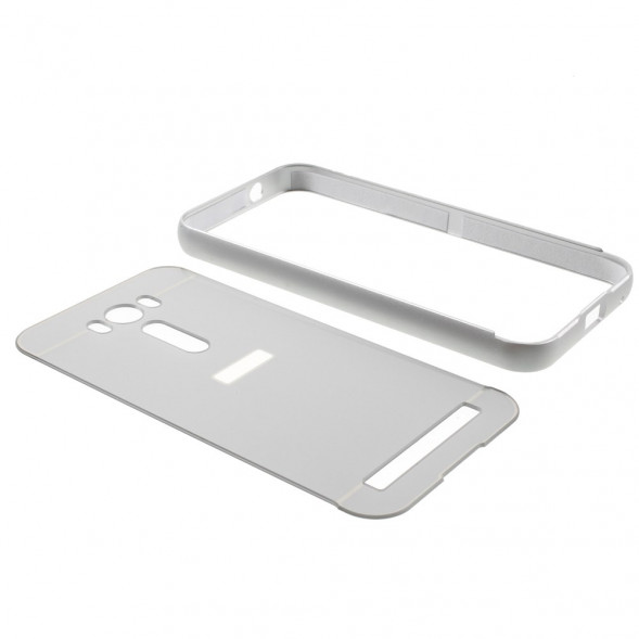 Чехол бампер для Asus Zenfone 2 Laser ZE500KL (Серебристый)