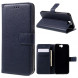 Чехол книжка с визитницей для HTC One A9 (Темно-синий)
