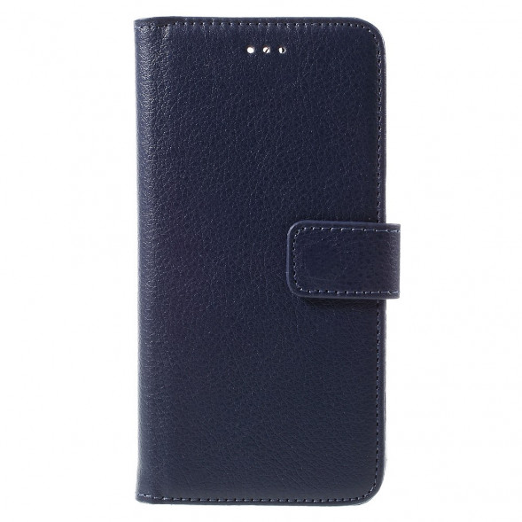 Чехол книжка с визитницей для HTC One A9 (Темно-синий)