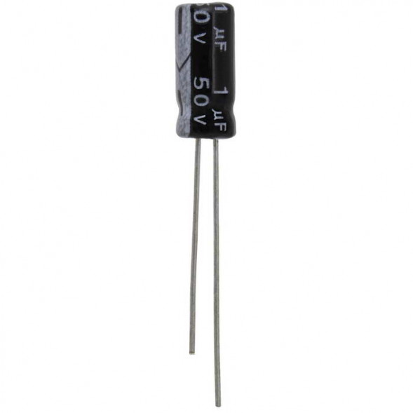 Конденсатор 1 UF 50V 105*C 5*11 (JWCO)