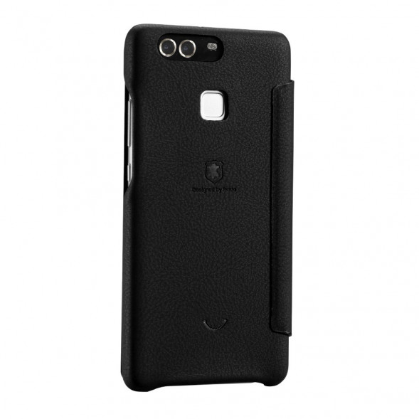 Чехол книжка LENUO для Huawei P9 (Черный)