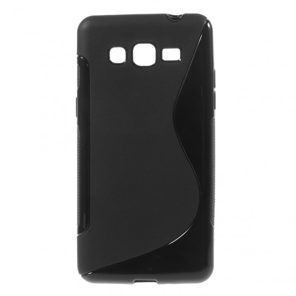 Антискользящий чехол для Samsung Galaxy Grand Prime SM-G530 / G531 (черный)